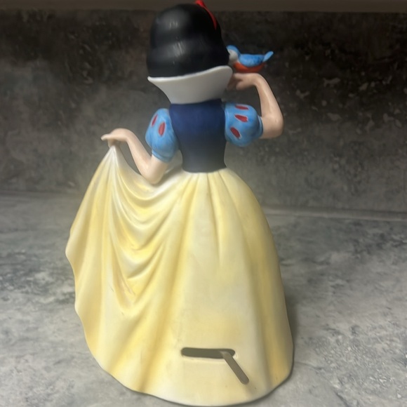 Disney Snow White Vintage Music Box Schmidt 1980 - Picture 5 of 7